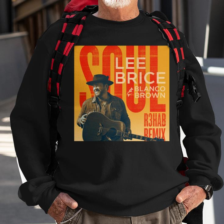 Brice Soul Lee Brice Blanco Brown Sweatshirt Gifts for Old Men