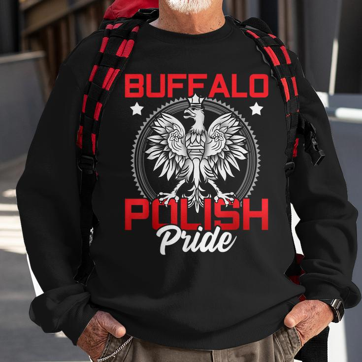 Buffalo 716 Polish Pride Dyngus Day Poland Eagle Ny Sweatshirt Gifts for Old Men