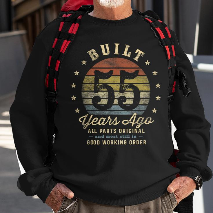 Built 55 Years Ago - All Parts Original Gifts 55Th Birthday Sweatshirt Gifts for Old Men