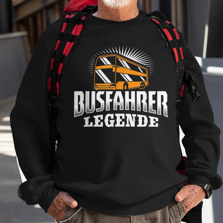 Busfahrer Legend Bus Arbeitsbus Fahrer Sweatshirt Geschenke für alte Männer