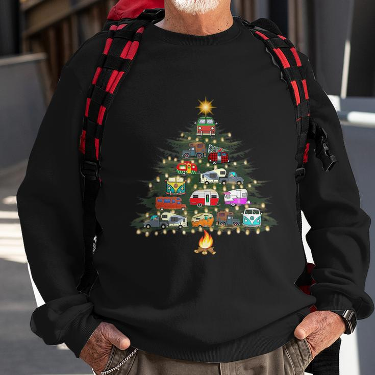 Camper Christmas Tree Vehicles Camping Rving Trailers Gift Tshirt Sweatshirt Gifts for Old Men