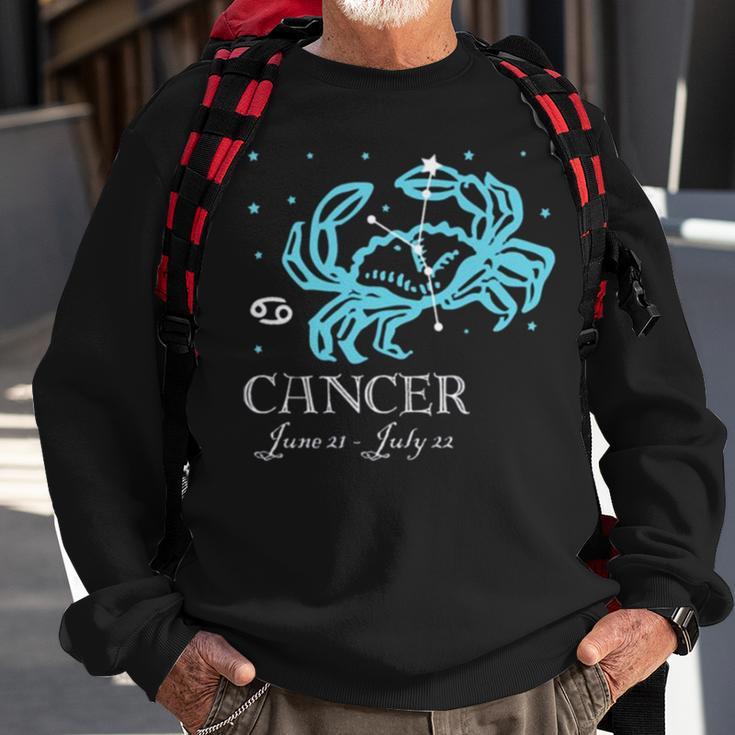 Cancer The Crab Constellation Sweatshirt Gifts for Old Men