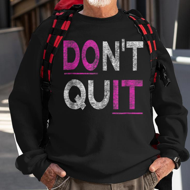 Cheerleading Motivational Quotes Distressed Cheer Sweatshirt Gifts for Old Men
