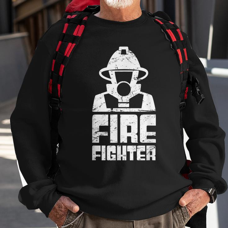 Cool Fire Department & Fire Fighter Firefighter Sweatshirt Gifts for Old Men