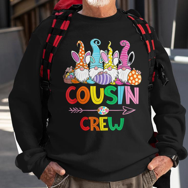 Cousin Crew Easter Bunny Gnome Family Matching Boys Girls Sweatshirt Gifts for Old Men