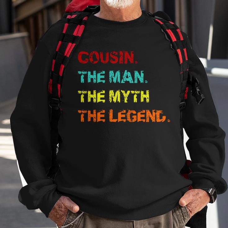 Cousin The Man The Myth The Legend Sweatshirt Gifts for Old Men