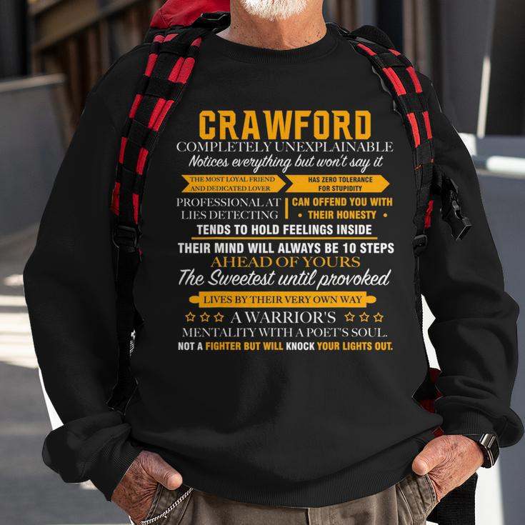 Crawford Completely Unexplainable Sweatshirt Gifts for Old Men