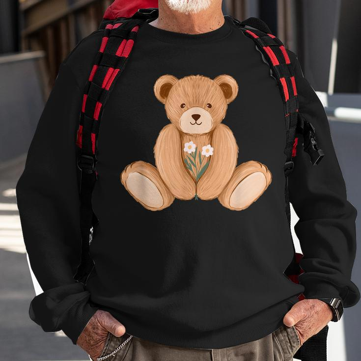 Cute Bear - Illustration - Classic Sweatshirt Gifts for Old Men
