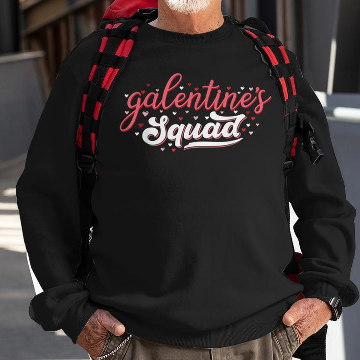 Cute Galentines Squad Gang For Girls Funny Galentines Day Sweatshirt Gifts for Old Men