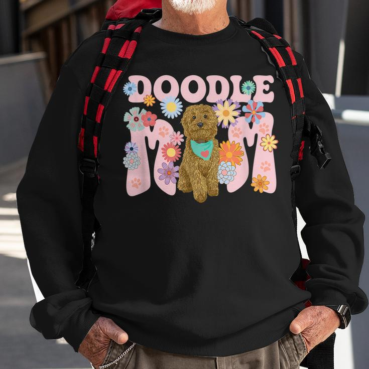Cute Goldendoodle Doodle Dog Mom Design Women Sweatshirt Gifts for Old Men