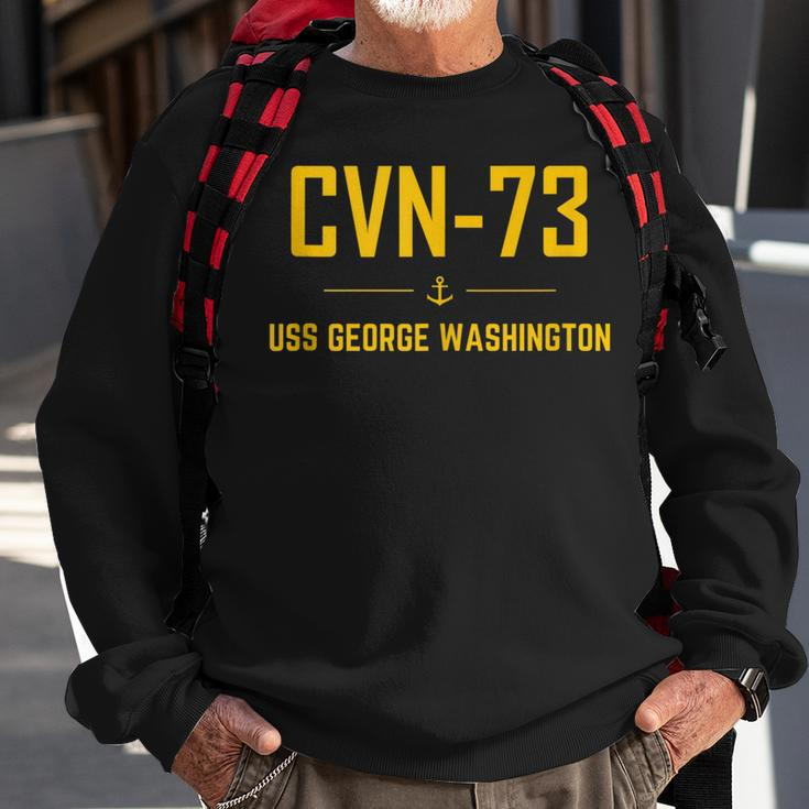 Cvn-73 Uss George Washington Sweatshirt Gifts for Old Men