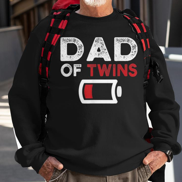 Dad Of Twins Fathers Day Gifts Sweatshirt Gifts for Old Men
