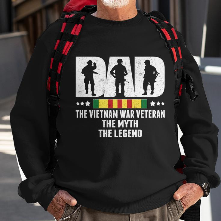 Dad Vietnam Veteran The Myth The Legend Gift Dad Gift V4 Sweatshirt Gifts for Old Men