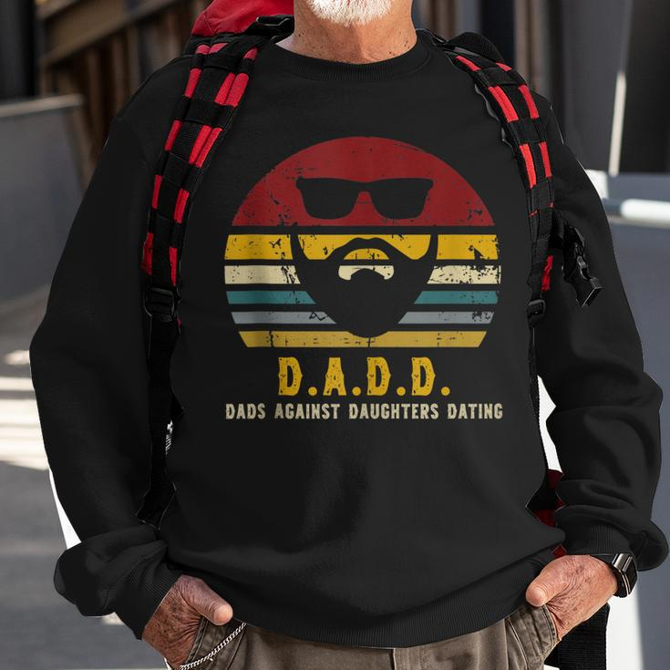 DADD Dads Against Daughters Dating Funny Undating Dads Sweatshirt Gifts for Old Men