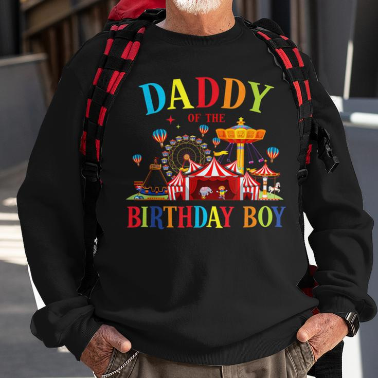 Daddy Of The Birthday Boy Circus Family Matching Sweatshirt Gifts for Old Men