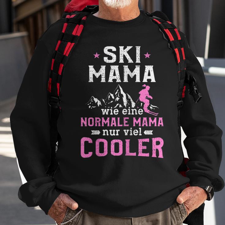 Damen Apres Ski Party Mama Skifahrerin Wintersport Frauen Sweatshirt Geschenke für alte Männer