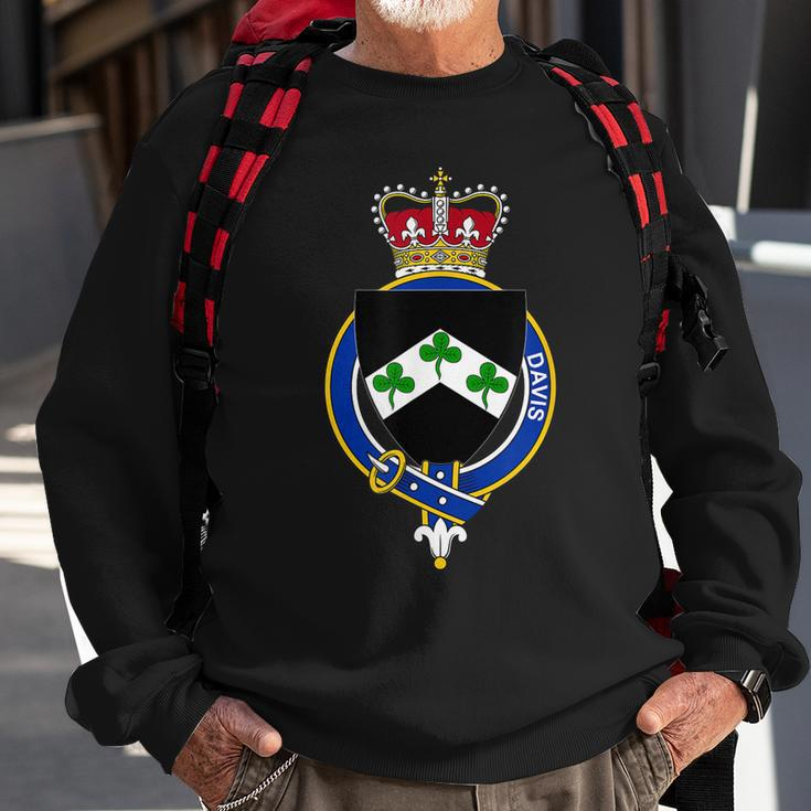 Davis Coat Of Arms Family Crest Sweatshirt Gifts for Old Men