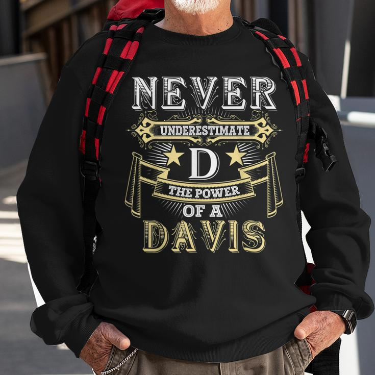 Davis Thing You Wouldnt Understand Family Name Sweatshirt Gifts for Old Men