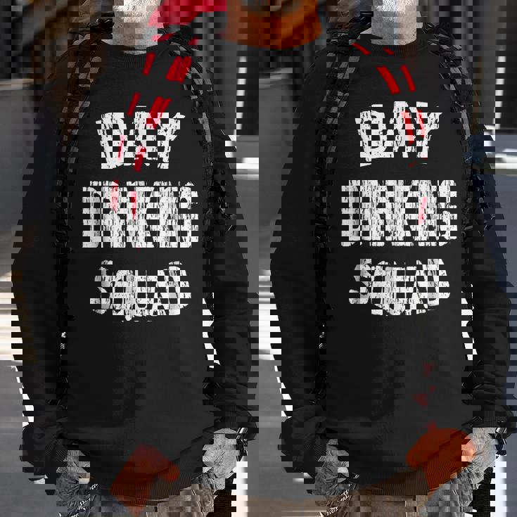 Day Drinking Squad| Support Day Drinking Sweatshirt Gifts for Old Men