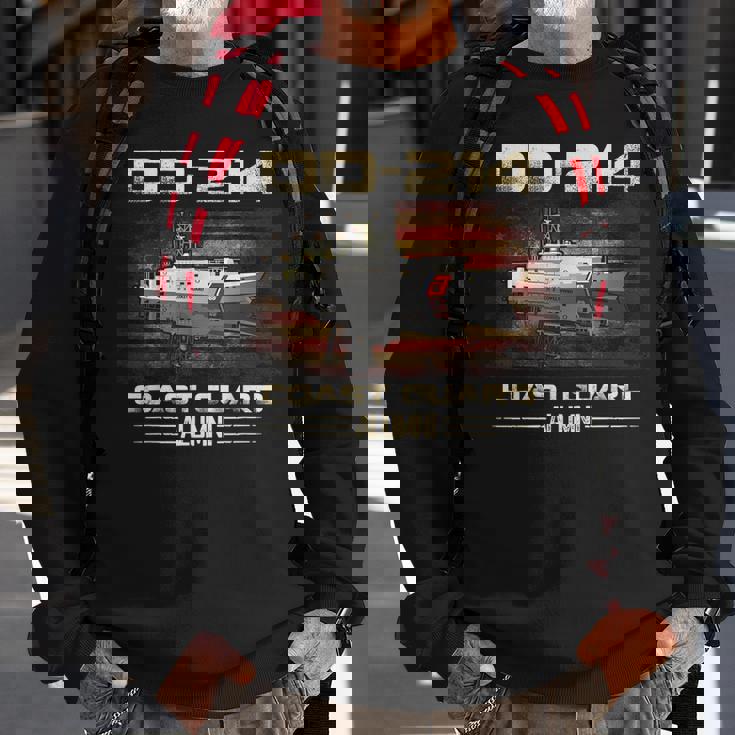 Dd-214 Us Coast Guard Uscg Alumni Men And Women Men Women Sweatshirt Graphic Print Unisex Gifts for Old Men