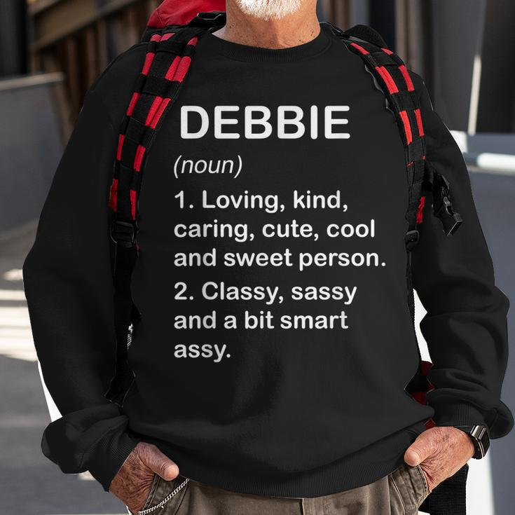 Debbie Definition Personalized Custom Name Loving Kind Sweatshirt Gifts for Old Men