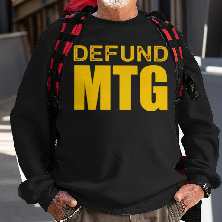 Defund Mtg Sweatshirt Gifts for Old Men