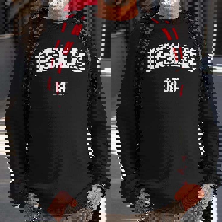 Desales Dad Athletic Arch College University Alumni Sweatshirt Gifts for Old Men