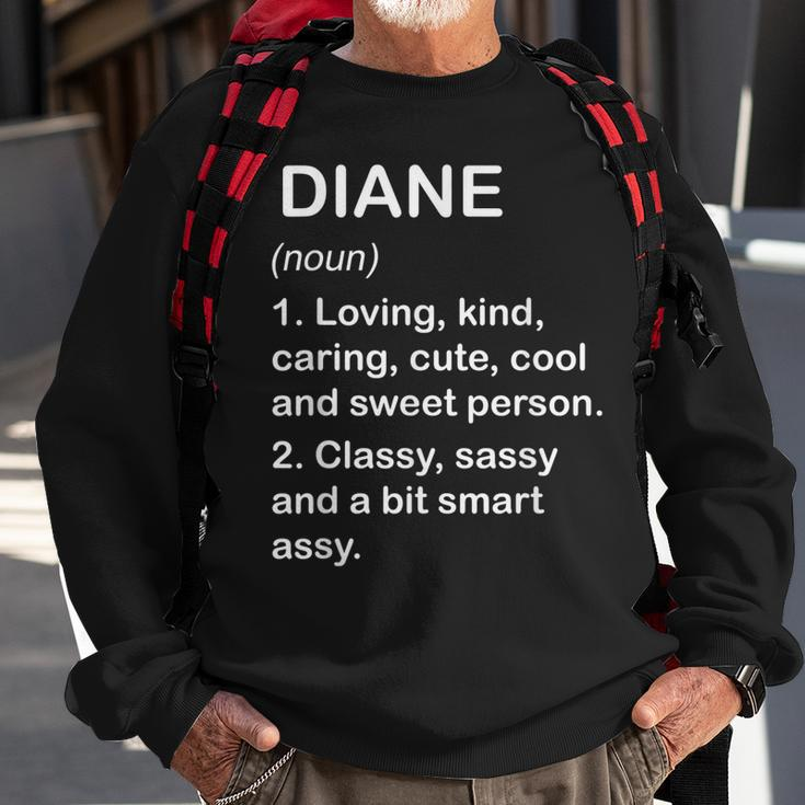 Diane Definition Personalized Custom Name Loving Kind Sweatshirt Gifts for Old Men
