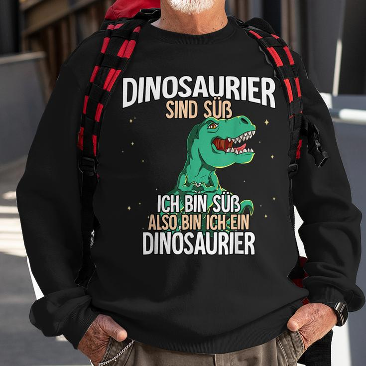 Dinosaurier Sind Süß T-Rex Sweatshirt Geschenke für alte Männer