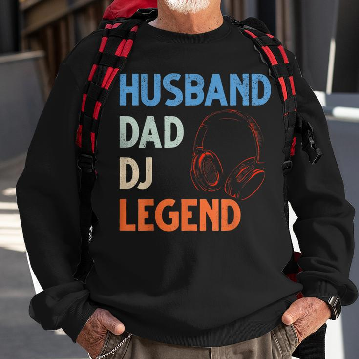 Discjockey Dads Ehemann Dad Dj Legend Dj Dads Dj Legend Dad Sweatshirt Geschenke für alte Männer