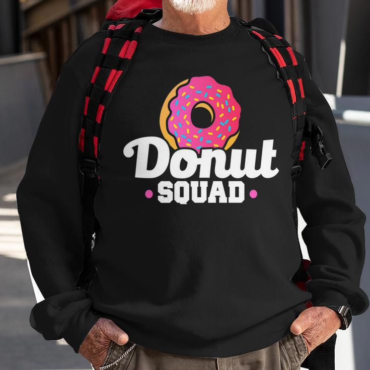 Donut Squad Funny Donut Saying Donut Lovers Gift Sweatshirt Gifts for Old Men