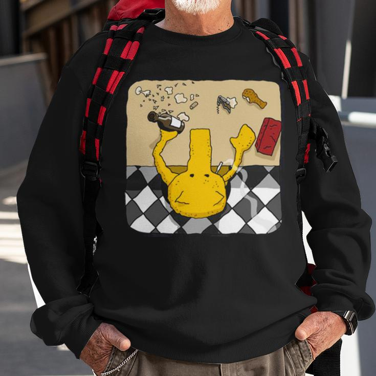 Drink Soda Art Quasimoto Sweatshirt Gifts for Old Men