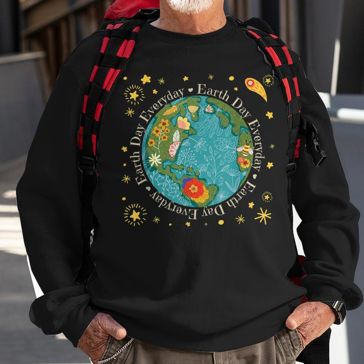 Earth Day Love Planet Protect Environment 2023 Sweatshirt Gifts for Old Men