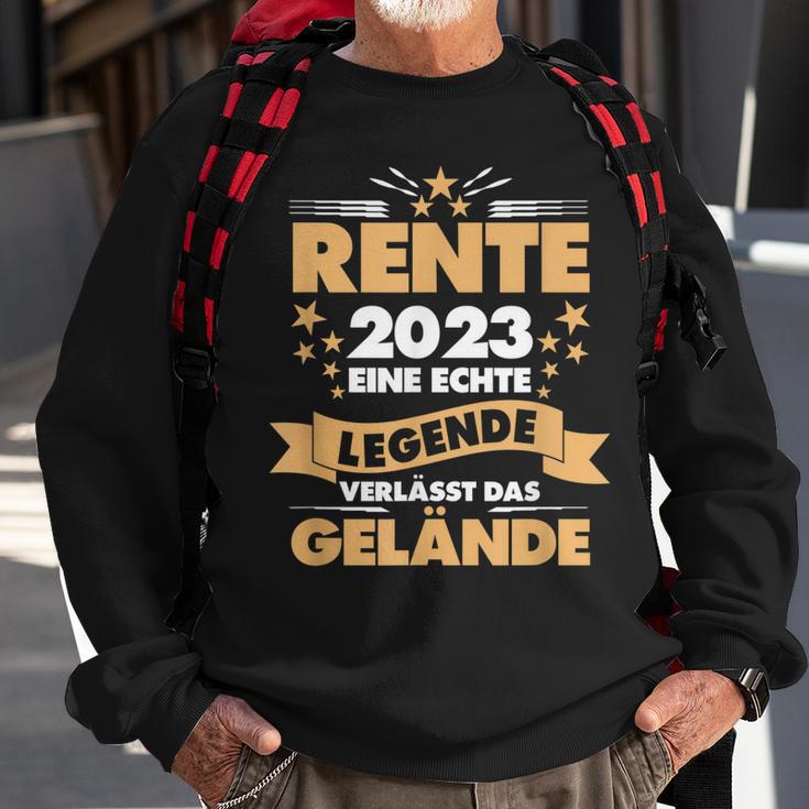 Eine Legende Geht In Rente 2023 Pensionierung 2023 Ruhestand Sweatshirt Geschenke für alte Männer