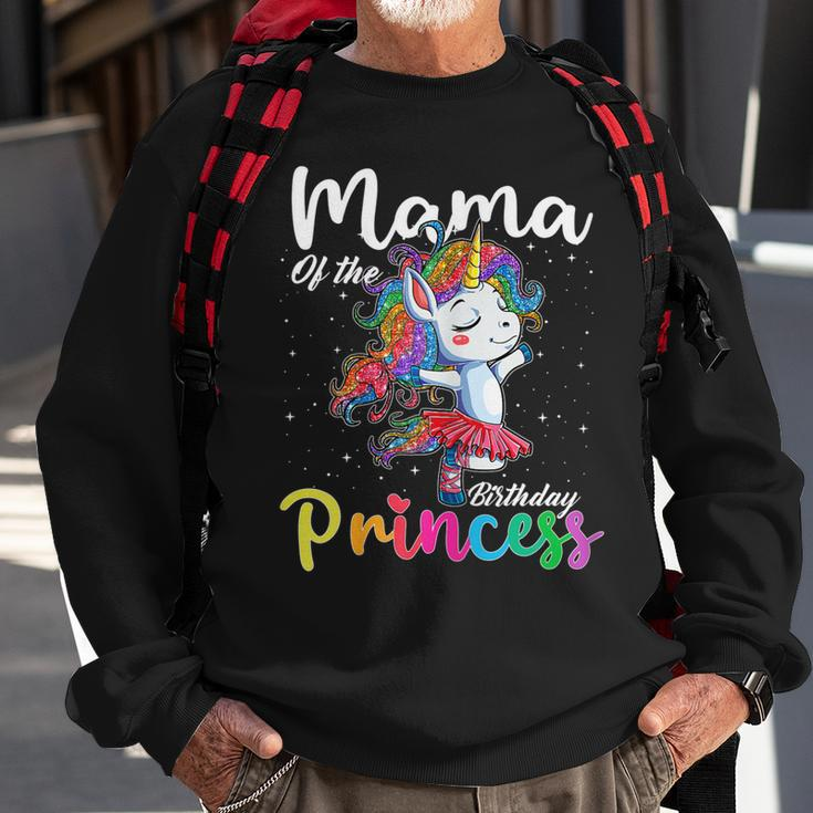 Einhorn Mama Sweatshirt für Geburtstags Prinzessin Tanz Geschenke für alte Männer