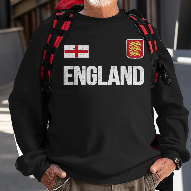England English Flag Souvenir Love Gift Men Women Sweatshirt Graphic Print Unisex Gifts for Old Men