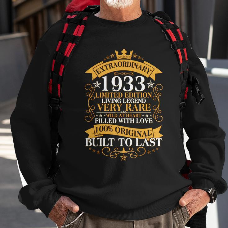 Extraordinary 1933 Limited Edition Built To Last 90Th Birthday Sweatshirt Gifts for Old Men