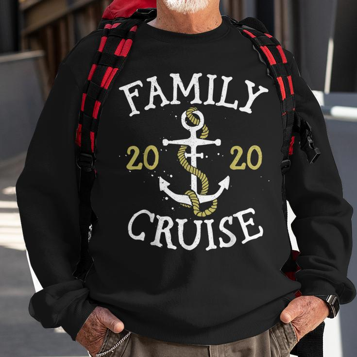 Family Cruise Squad 2020 Summer Vacation Vintage Matching Sweatshirt Gifts for Old Men
