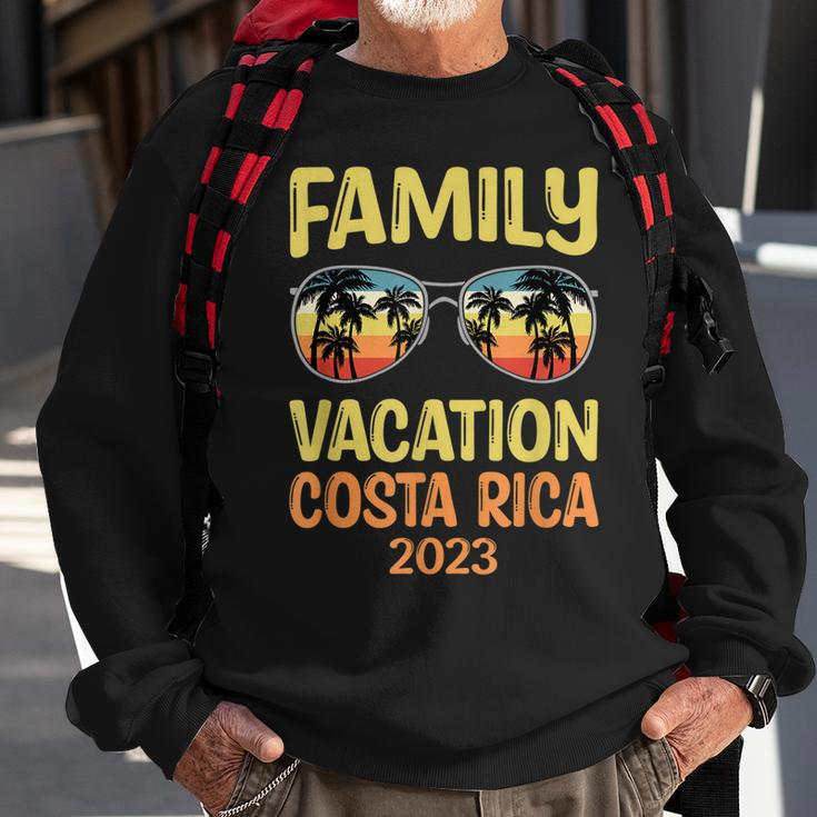 Family Vacation Costa Rica 2023 Sweatshirt Gifts for Old Men