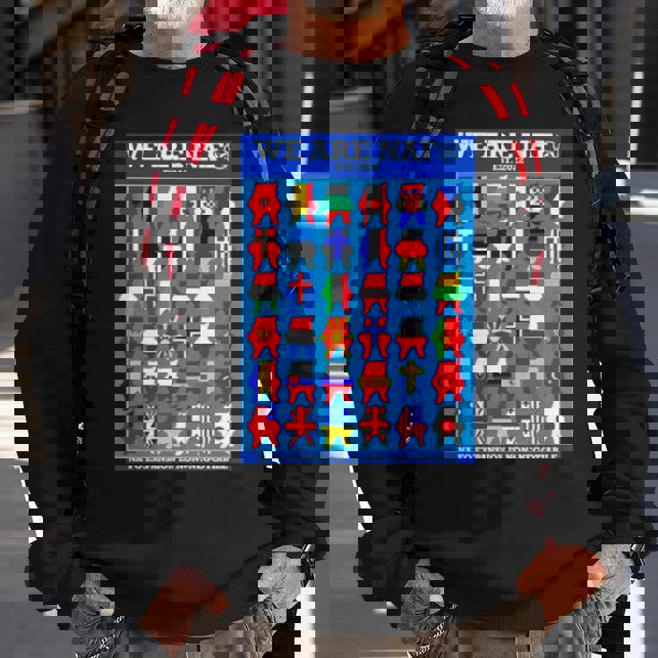 Fellas Around The Globe Sweatshirt Gifts for Old Men