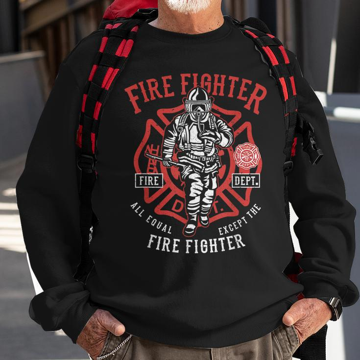 Fire Fighter First Responder Emt Clothing Hero Sweatshirt Gifts for Old Men
