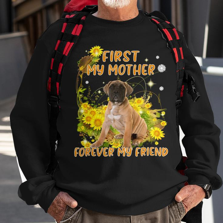 First My Mother Forever My Friend Mothers Day Dog Mom V4 Sweatshirt Gifts for Old Men