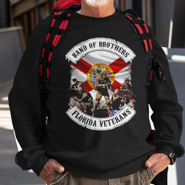 Florida Veterans Wwii Soldiers Band Of Brothers Sweatshirt Gifts for Old Men