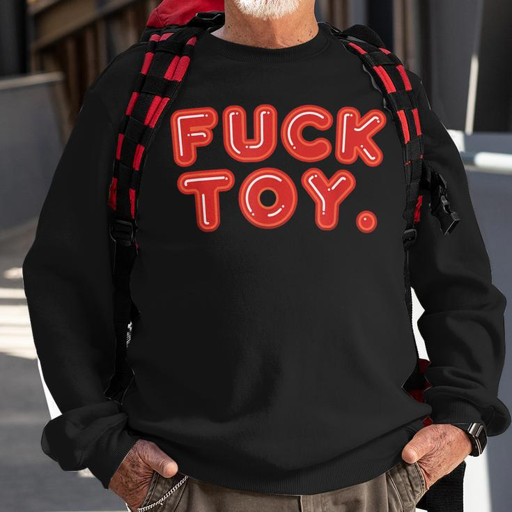 Funny Fuck Toy Vintage Retro Bdsm Lgbt Kinky Sex Lover Gift Sweatshirt Gifts for Old Men
