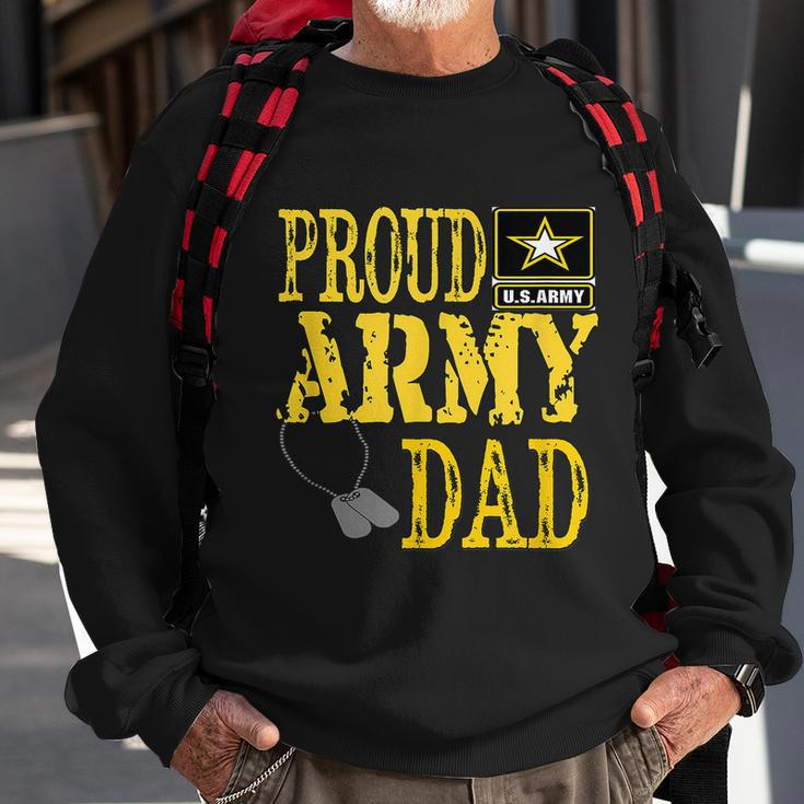 Funny Gift For Mens Proud Army Dad Military Pride V2 Sweatshirt Gifts for Old Men