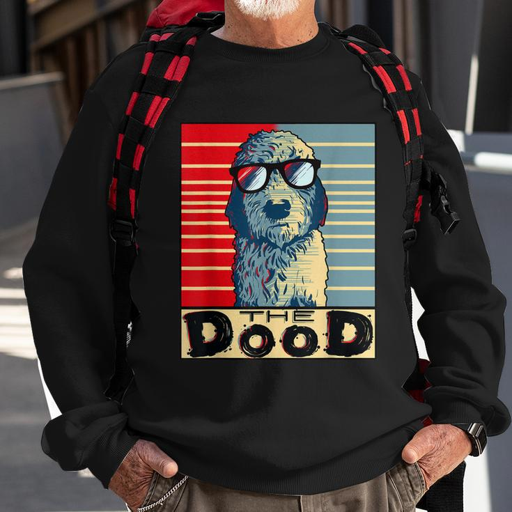 Funny Goldendoodle Gift Golden Doodle The Dood Sweatshirt Gifts for Old Men