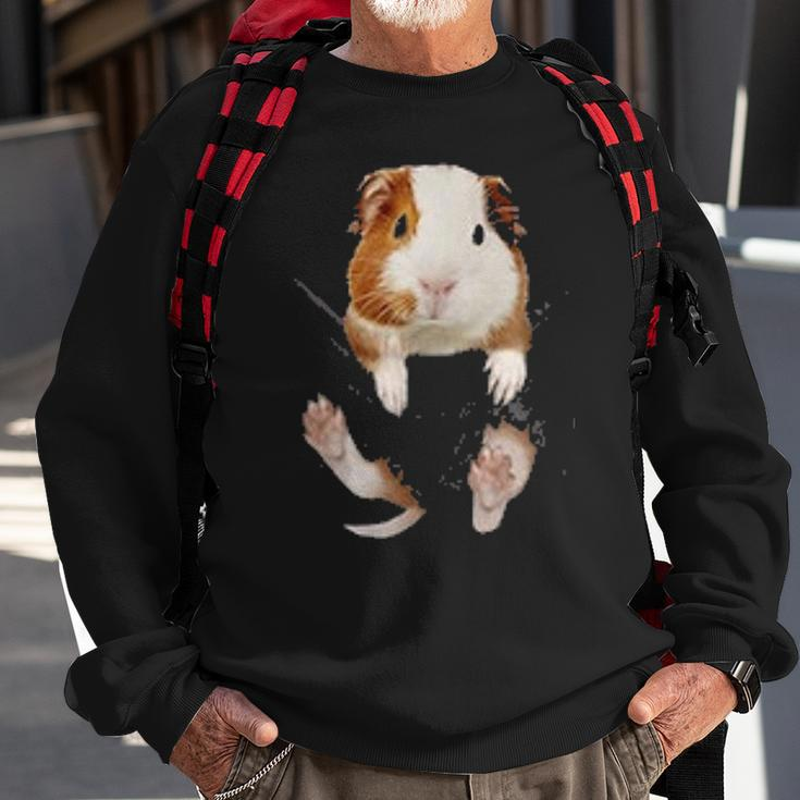 Funny Guinea Pig In Your Pocket Sweatshirt Gifts for Old Men