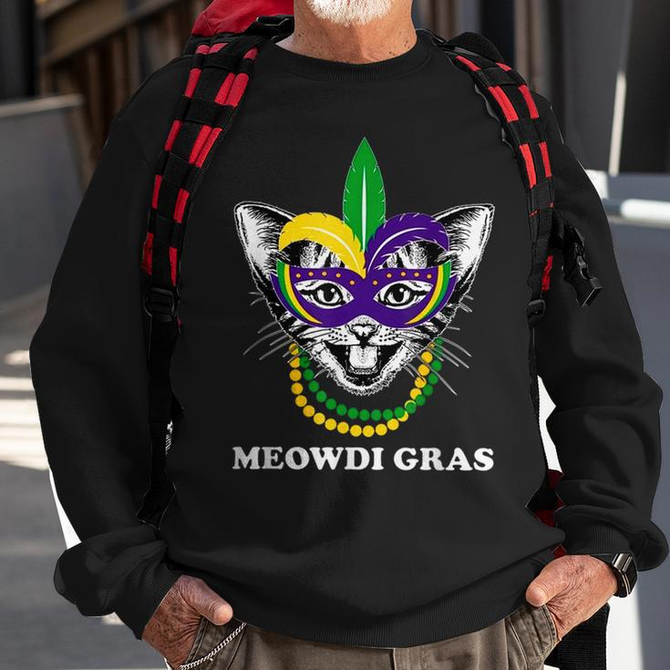 Funny Mardi Gras Fat Tuesday New Orleans Carnival Sweatshirt Gifts for Old Men