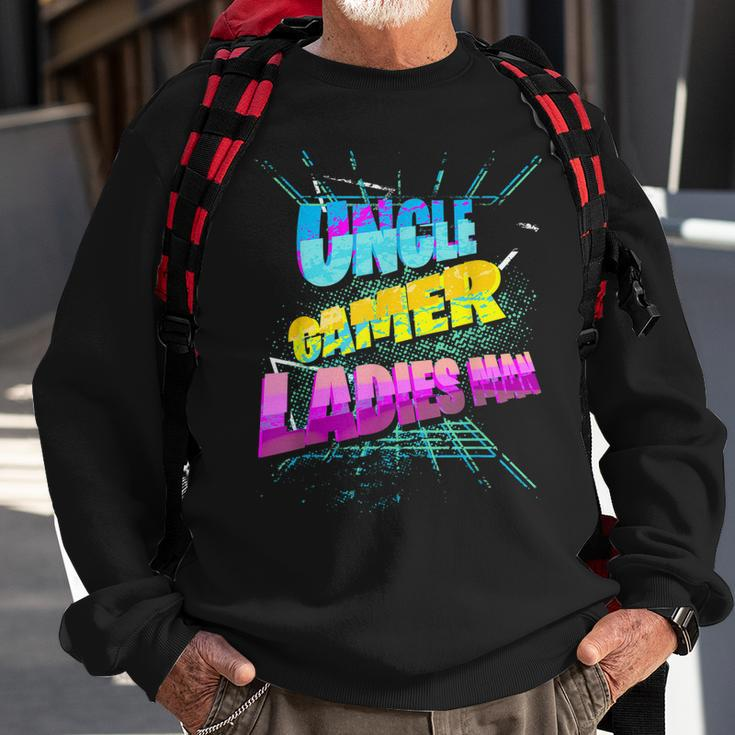Funny New Uncle Gift For Men Gamer Ladies Man Gift For Mens Sweatshirt Gifts for Old Men