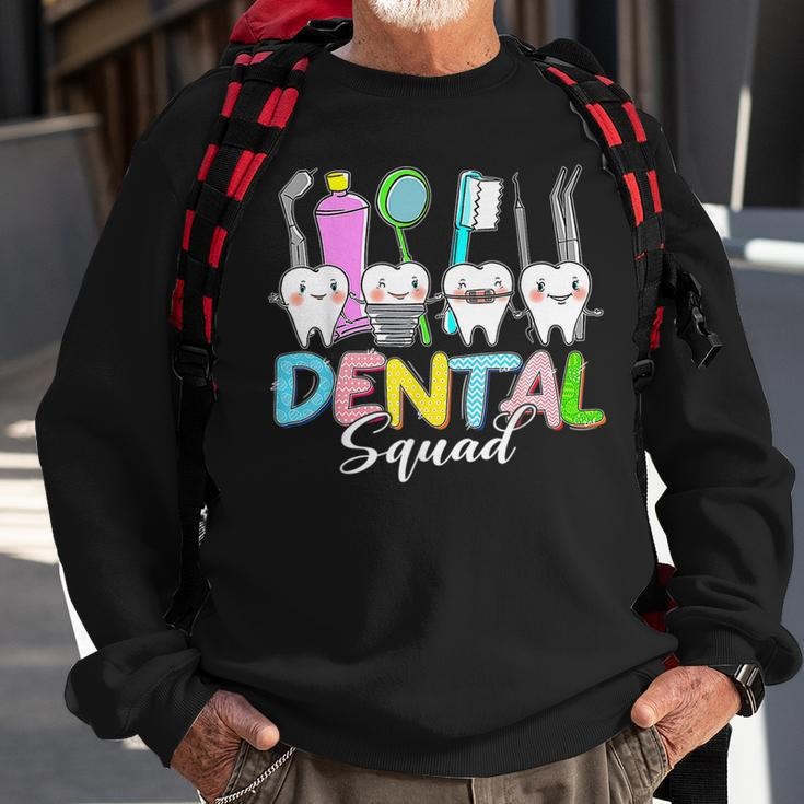 Funny Th Dental Squad Dentist Happy Easter Day Sweatshirt Gifts for Old Men